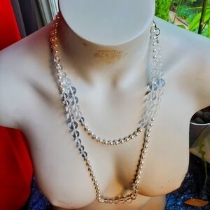 Vintage Pearl & Glass Bead Necklace